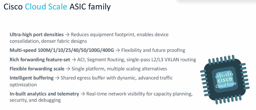 Cisco Cloud Scale ASIC Family