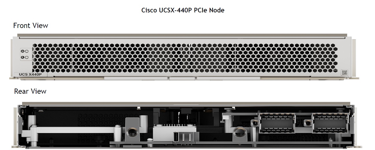 نمایی از  X440P PCIe Node