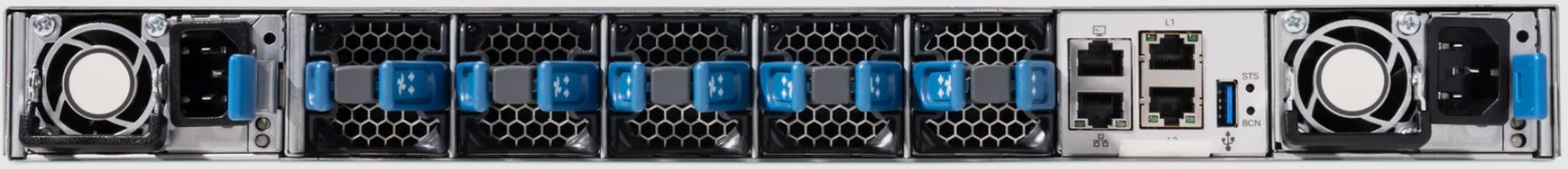 Cisco UCS FI 6652 Rear View