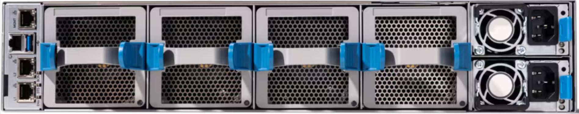 Cisco UCS FI 6664 Rear View
